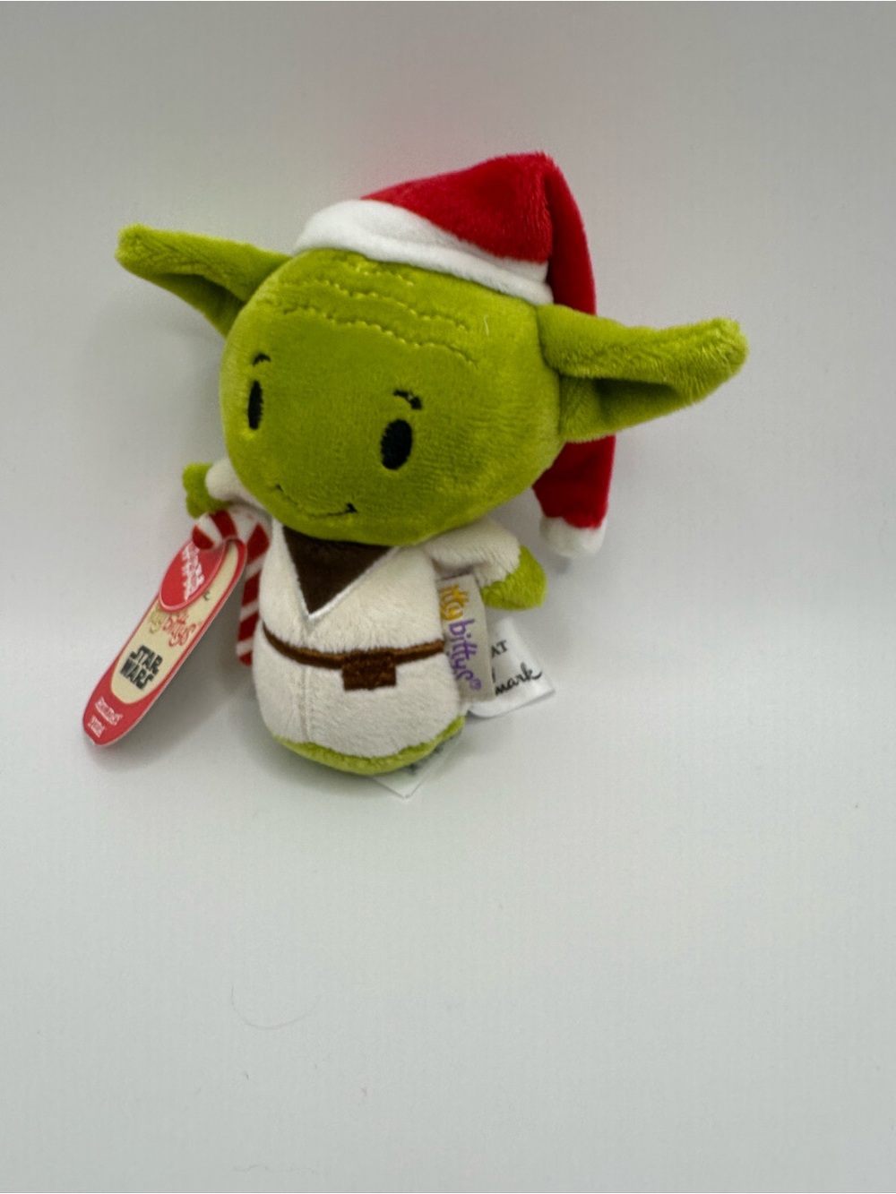 NWT Hallmark Itty Bitty Star Wars Holiday Yoda Plush Toy -